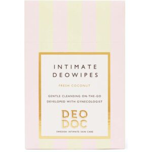 DeoDoc Fresh Coconut Intimwipes