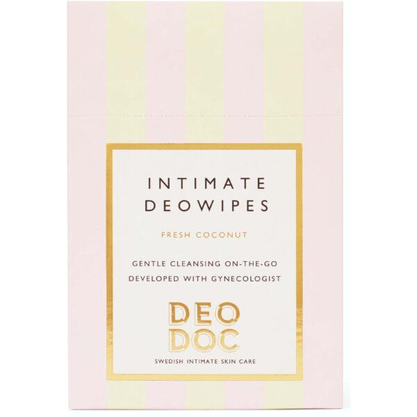 DeoDoc Fresh Coconut Intimwipes