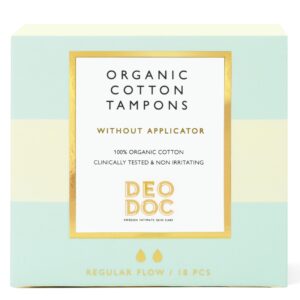 DeoDoc Cotton Tampons Without Applicator Regular