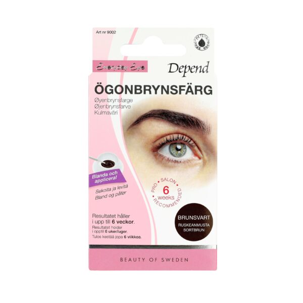 Depend Everyday Eye Eyebrow Tint Brown Black