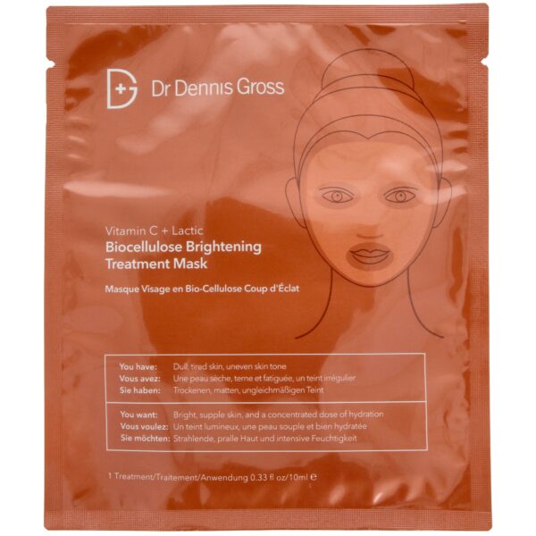 Dr Dennis Gross Vitamin C + Lactic Biocellulose Brightening Treatment