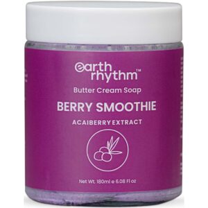 Earth Rhythm Berry Smoothie Butter Cream Soap 180 g