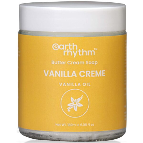 Earth Rhythm Vanilla Creme Butter Cream Soap 180 g