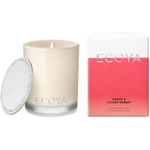 Ecoya Guava & Lynchee Sorbet Fragranced Candle 80 g