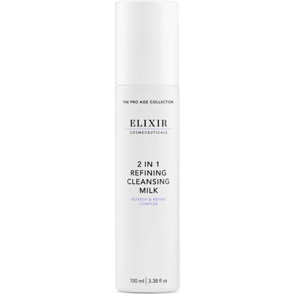 Elixir Cosmeceuticals Pro Age 2 in 1 Refining Cleansing Milk 100 ml