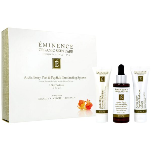 Eminence Organics   Arctic Berry Peel & Peptide Illuminating System