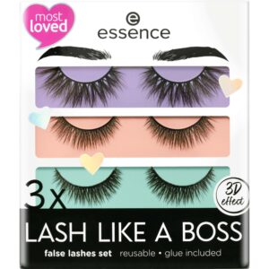 essence HUGS&TEDDIES 3X Lash Like A Boss False Lashes Set