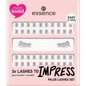 essence 3X Lashes To Impress False Lashes Set