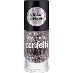 essence Confetti Party Transforming Top Coat