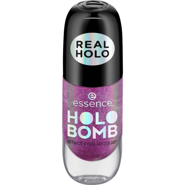 essence HOLO BOMB effect nail lacquer 02 Holo Moly