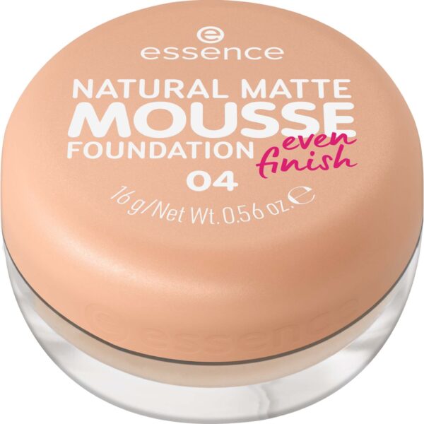 essence Natural Matte Mousse Foundation 04