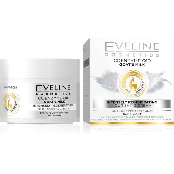 Eveline Cosmetics Goat&apos;s Milk Intensely Regenerating Day&Night Cream