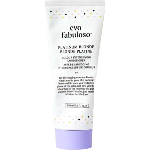 Evo Fabuloso Colour Boosting Treatment Platinum Blonde