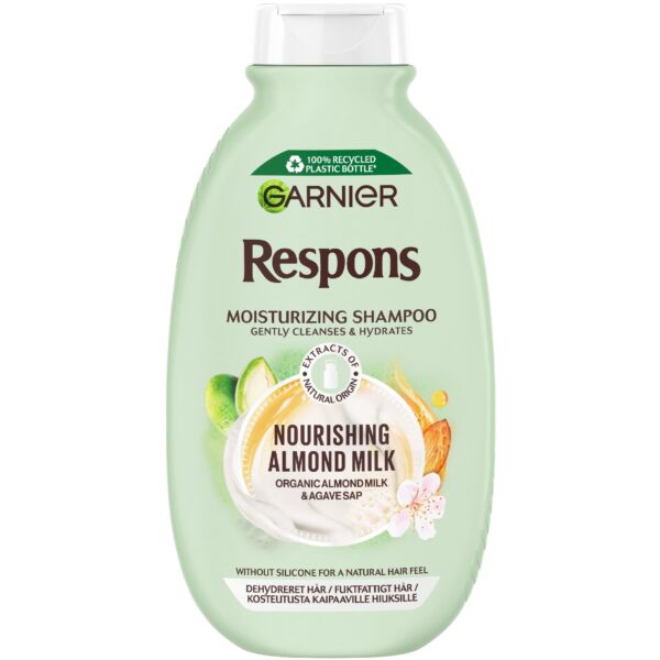 Garnier Respons Nourishing Almond Milk Shampoo 250 ml