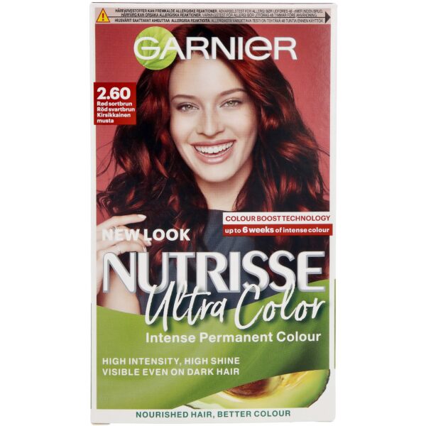 Garnier Nutrisse Nutrisse Ultra Color 2.60 Röd Svartbrun 2.60 Deep Che