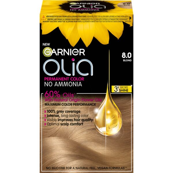 Garnier Olia Permanent Color 8.0 Blond