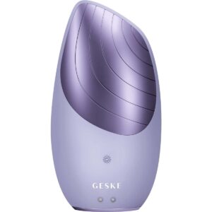 Geske 6 in 1 Sonic Thermo Facial Brush Purple