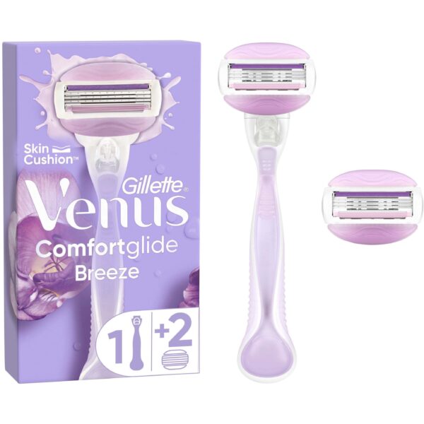 Gillette Venus Comfortglide Breeze razor 2 razor blade refills