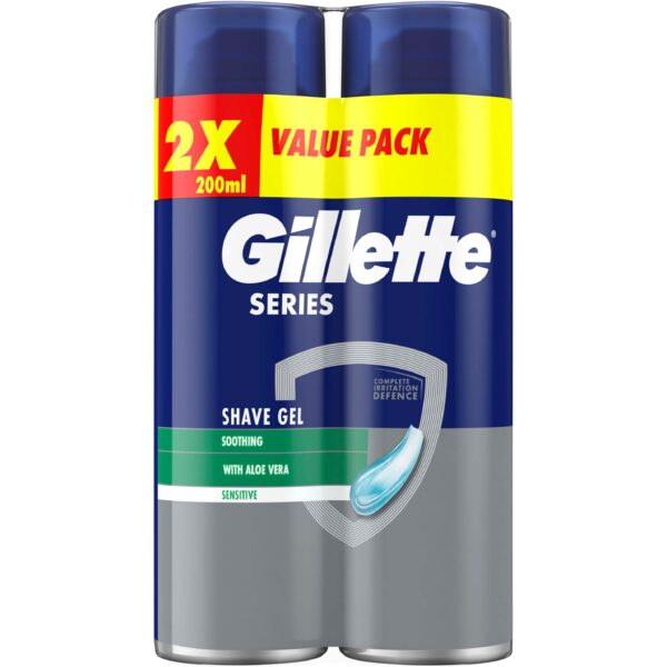 Gillette Series Sensitive Men&apos;s Shaving Gel 400 ml