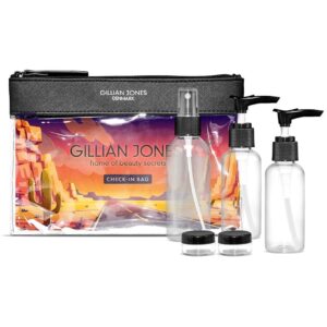 Gillian Jones Check-In Bag With Bottles Bottles Black