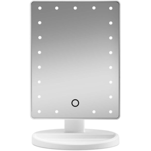 Gillian Jones Makeup Mirror With Led Light And Touch Function White