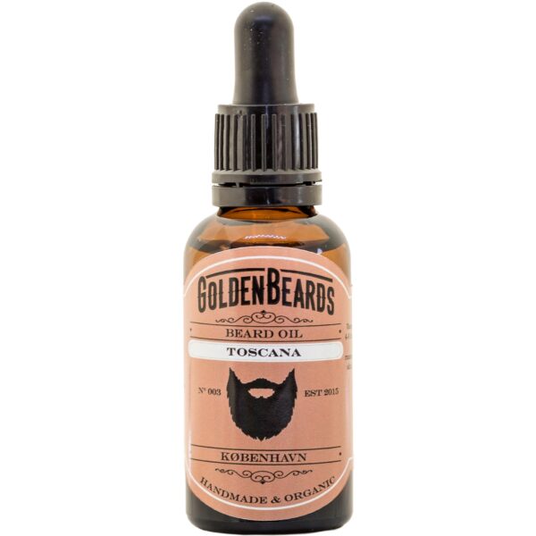 Golden Beards Toscana Organic Beard Oil 30 ml