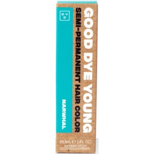 Good Dye Young Semi-Permanent Streaks & Strands Hair Dye Narwhal