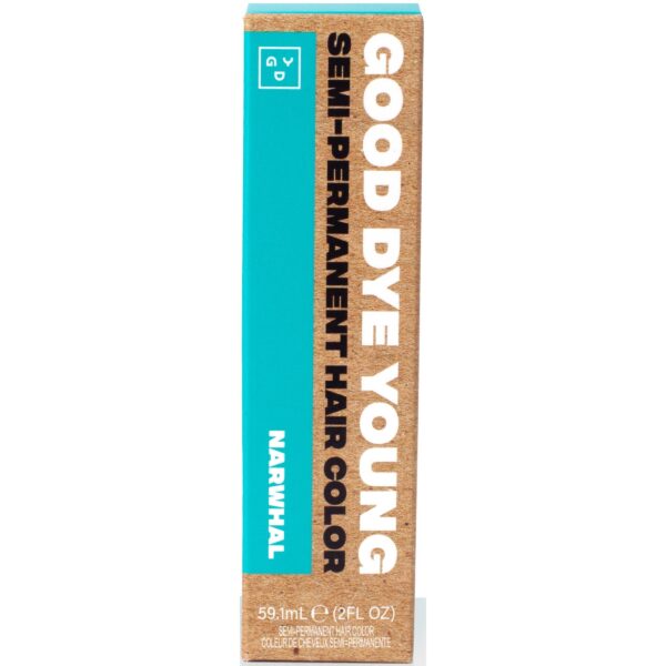 Good Dye Young Semi-Permanent Streaks & Strands Hair Dye Narwhal