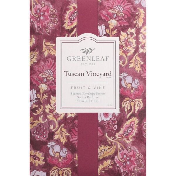 Greenleaf Scented Sachet Tuscan Vineyard