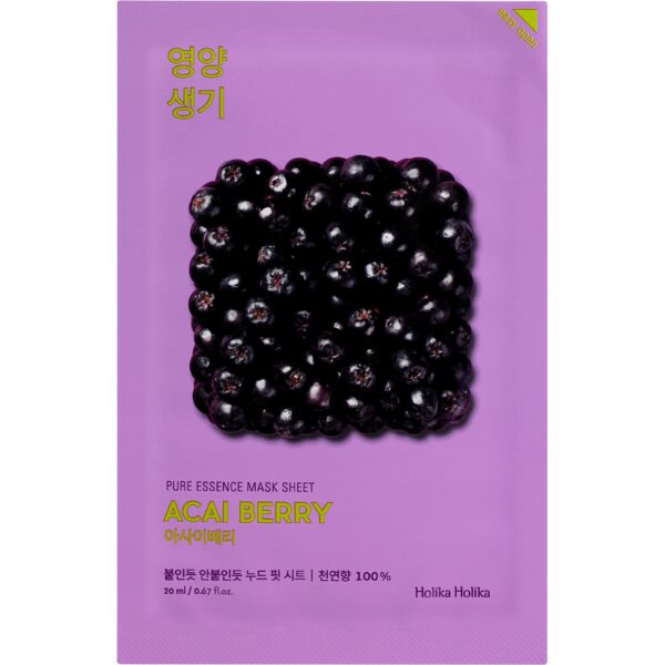 Holika Holika Pure Essence Mask Sheet Acai Berry 20 ml