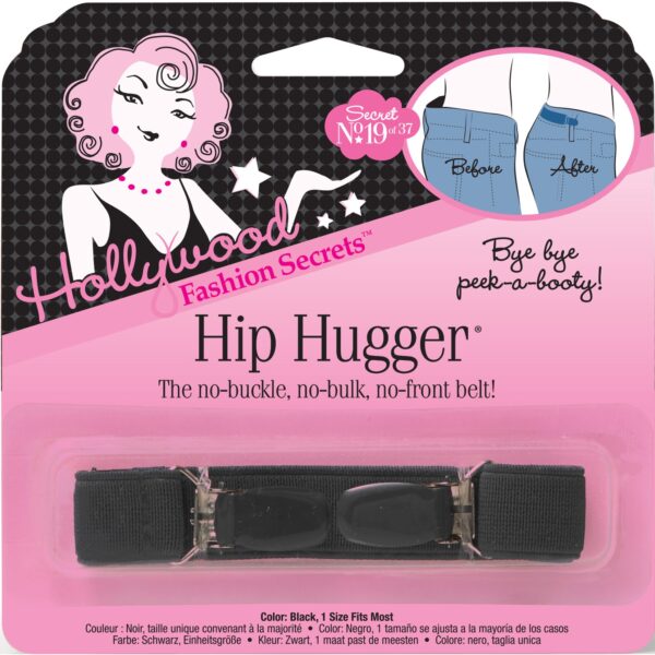 Hollywood Fashion Secrets Hip Hugger Black Black