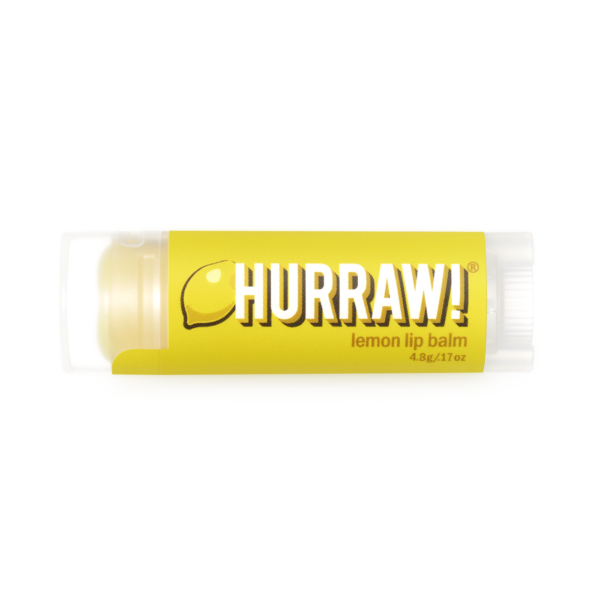 HURRAW! Lip Balm Lemon