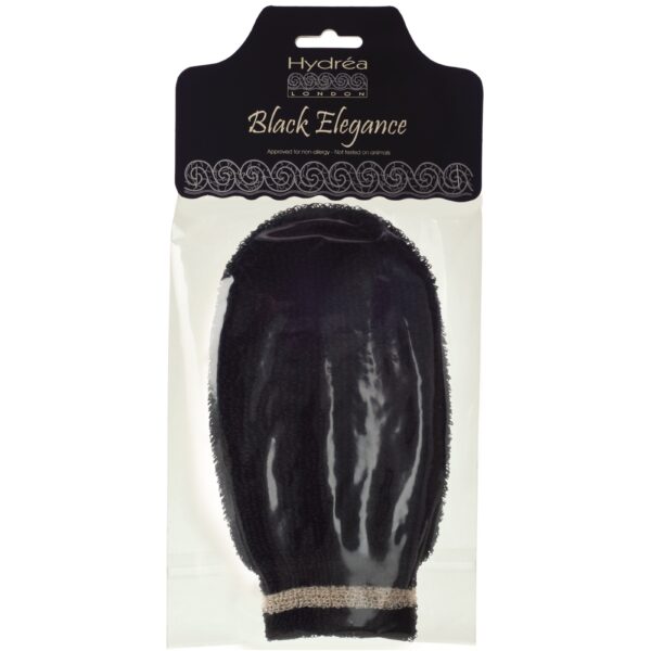 Hydréa London Exfoliating Spa Mitt Black