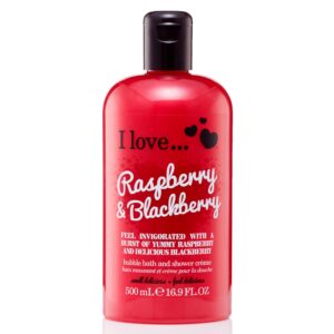 I Love... Bubble Bath & Shower Crème I Love… 500ml Raspberry & Blackbe