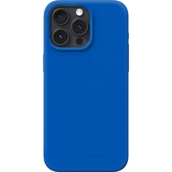 iDeal of Sweden iPhone 15 Pro Max Silicone Case Cobalt Blue