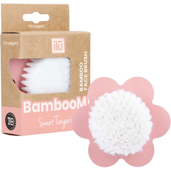 ilū Bamboom! Face Brush Sweet Tangerine