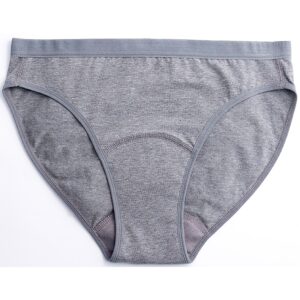 Imse Period Underwear Bikini Light Flow Grey XL