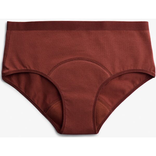 Imse Period Underwear Hipster Medium Flow Rusty Bordeaux L