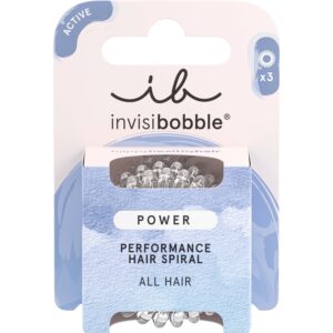 Invisibobble Power Crystal Clear 3 pcs