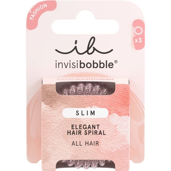 Invisibobble Slim Pink Monocle 3 pcs