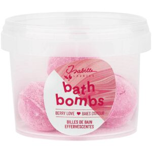 Isabelle Laurier Mini Bath Bombs Raspberry