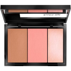 IsaDora Face Sculptor 3-in-1 Palette Cool Pink