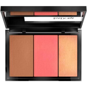 IsaDora Face Sculptor 3-in-1 Palette Intense Peach