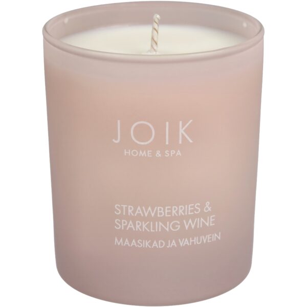 JOIK Organic Scented Candle Strawberries & Wine 150 g