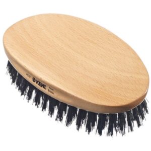 Kent Brushes Mens Mily Oval Beech Nature Brush