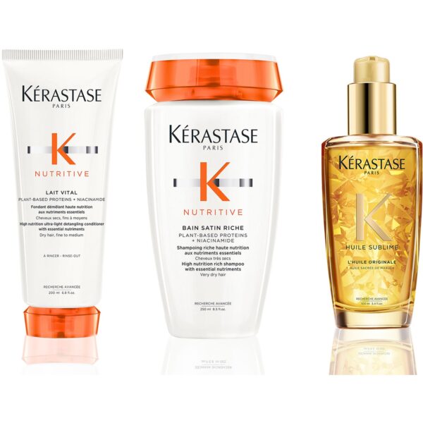 Kérastase Nutritive Bain Riche​ & Lait Vital​ Elixir Ultime Huile