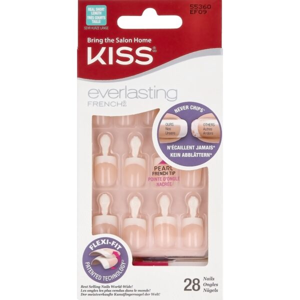 Kiss Everlasting French Nail Kit Stringof Pearls