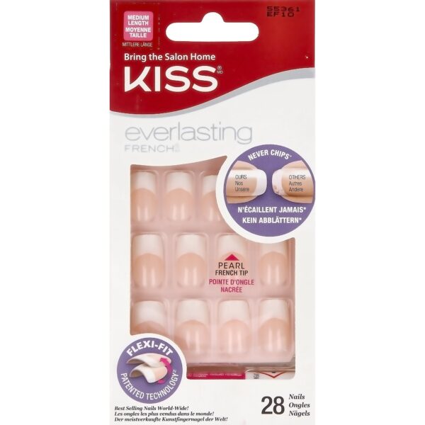 Kiss Everlasting French Nail Kit WeddingGown