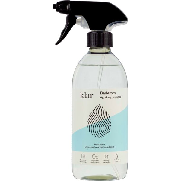 Klar Baderomsspray Agurk & marikåpe 500 ml