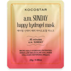 KOCOSTAR a.m. SUNDAY Happy Hydrogel Mask 5 pcs